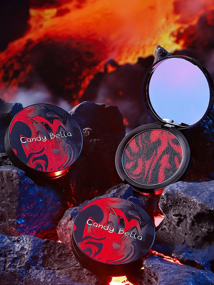 Red Oil-control Setting Powder Skin-friendly Natural Transparent Face Long Lasting Contouring Matte Compact Powder Cosmetics