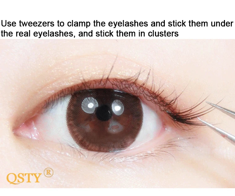 10D Russian Volume Eyelashes Extension Short Stem Pre made Fans C curl Mink Lash Hot Selling Eyelash Individual Extensions