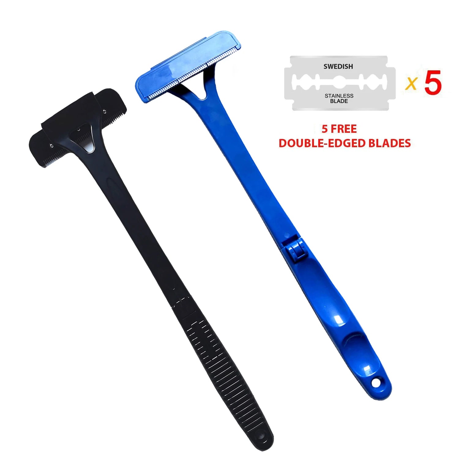 Razor Men Back Shaver Male Machine Hair Shaver Safety Long Handle Foldable Trimmer Body Leg Handle Removal Shaving Razor Tool