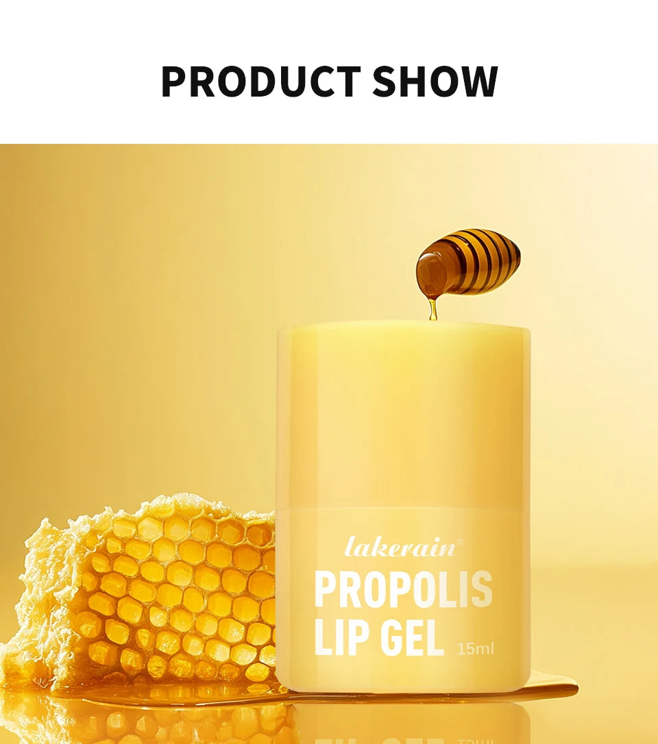 Honey Lip Hydrating Lip Balm & Mask 12hrs Long-lasting Moisture Butter Propolis Lipcerin Gentle Dispenser Exfoliation Twist Kore