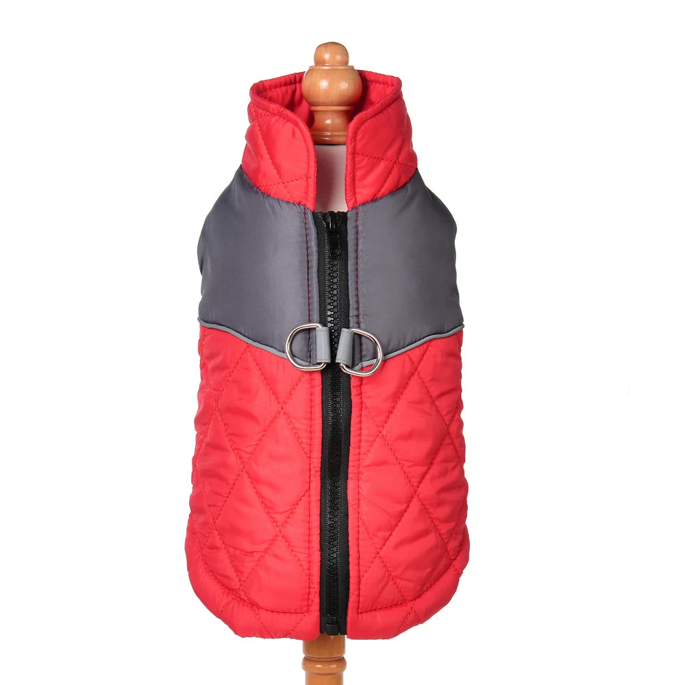 Pet Dog Clothes Coat Winter Windproof Thicken Cozy Dog Jacket Coat for Small Medium Dogs Cats Yorkshire French Bulldog Clothing