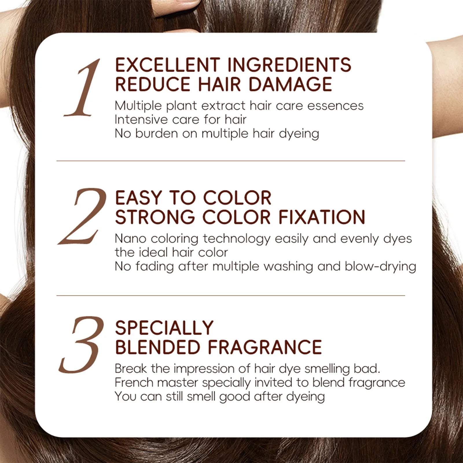 Hair Shampoo For Women Hair Color Shampoo Hair For Men Coverage - Herbal Ingredients 500ml