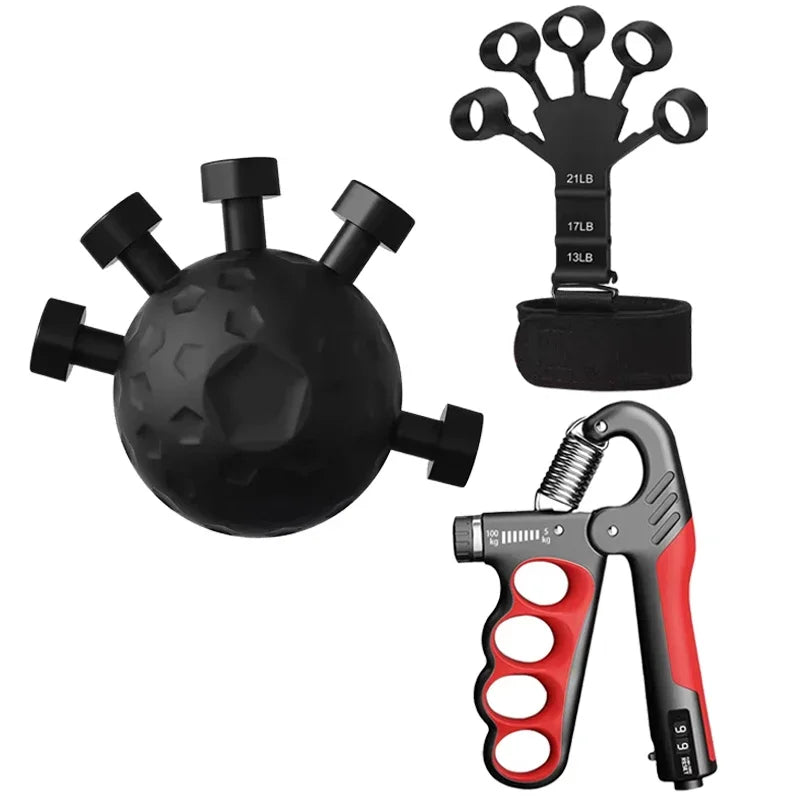 1-4pcs Eagle Claw Finger Strength Training Ball Hand Training Grip Power Workout Decompression Finger Press Fitness Equipment