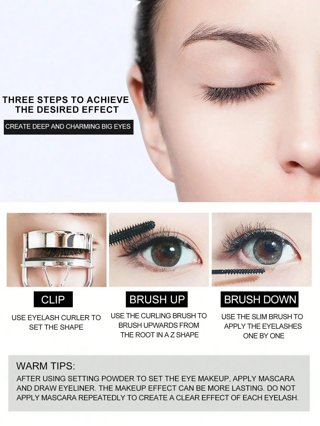 ZEESEA MULTI-EFFECT MASCARA Z MAKE UP FOR WOMEN