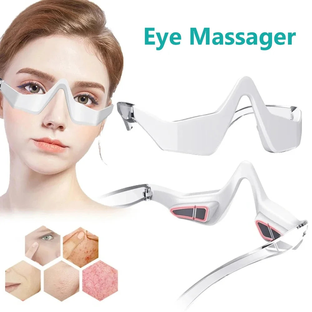 Anti-Aging Eye Massager Eyes Fatigue Relief Relaxation Relieve EMS Eye Massage Dark Circles Eye Bag Removal EyeCare Beauty Tools