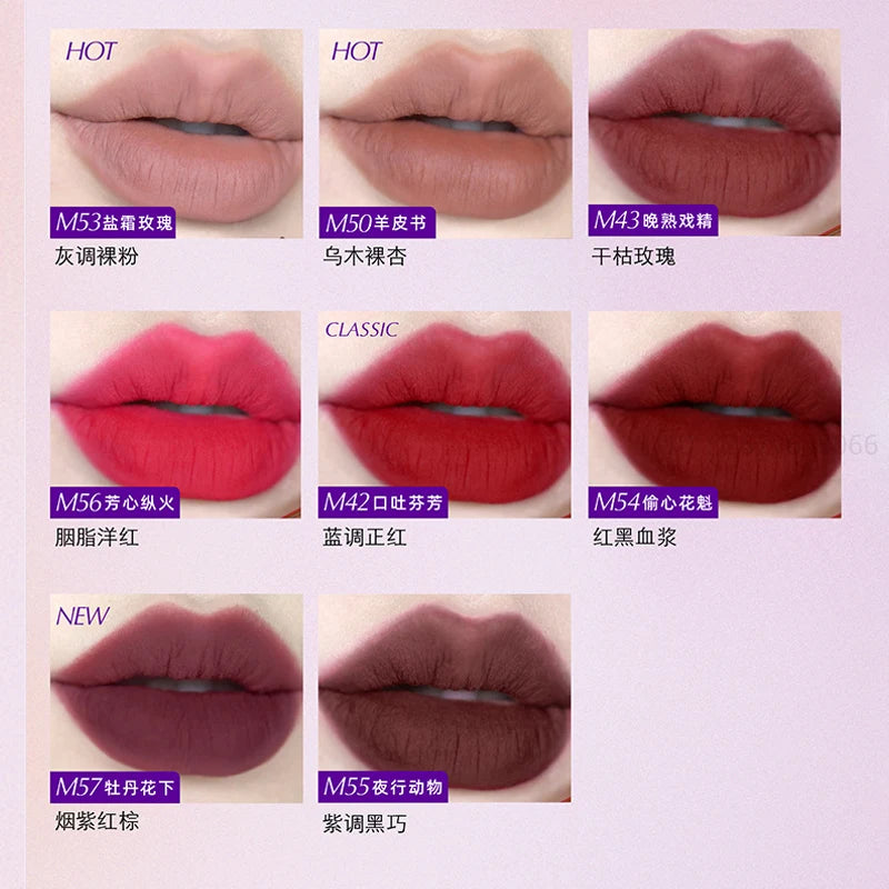 Girlcult Velvet Matte Liquid Lipstick Velvet Non-Stick Cup Lip Gloss Waterproof Long Lasting Moisturizer Lip Balm Makeup