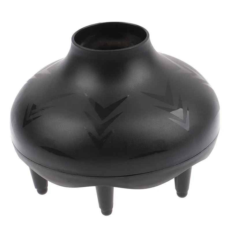 1pc Hair Diffuser Professional Hair Styling Curl Dryer Diffuser Universal Hairdressing Blower Styling Salon Curly Tool Black