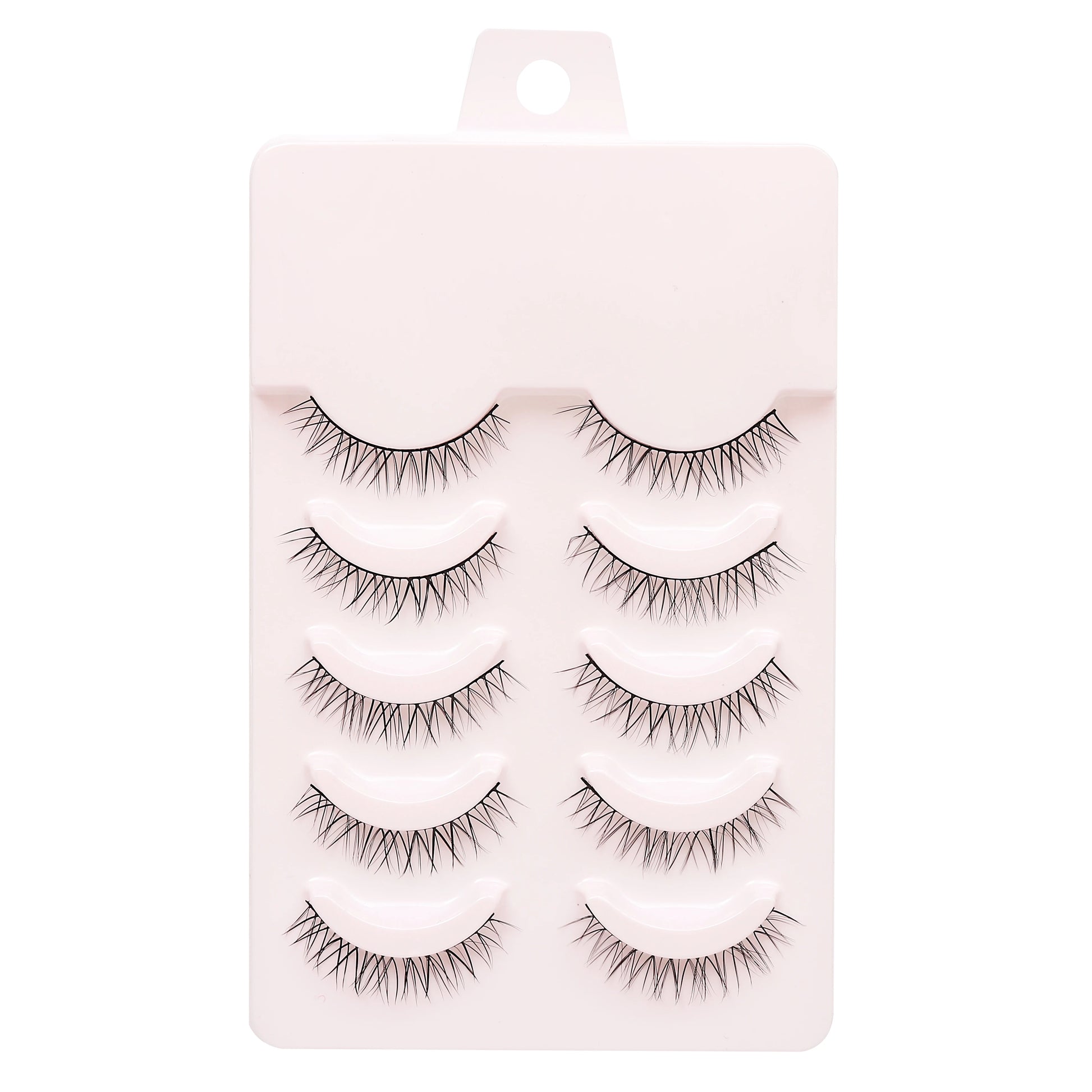 New 5 Pairs Manga Lashe Soft Natural Eyelashes Thick False Eyelashes Demon Eyelashes Daily Dating Makeup Eyelashes Lashes Wispy