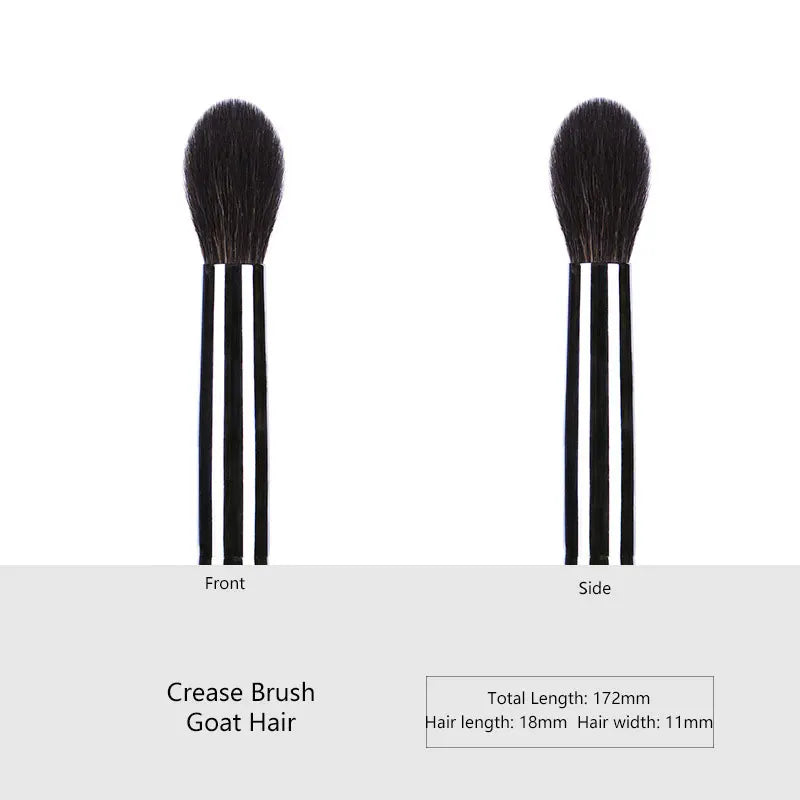 1pc High end Animal Hair Detail Eyeshadow Makeup brushes Highlight Make up brushes Eye Shadow Conceal Ebony Handle pencil beauty