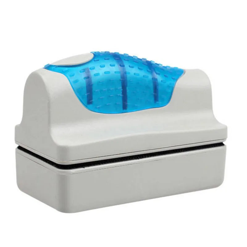 Small Size Magnetic Aquarium Fish Tank Brushes Floating Clean Glass Window Algae Scraper Cleaner Brush Aquarium Accessories