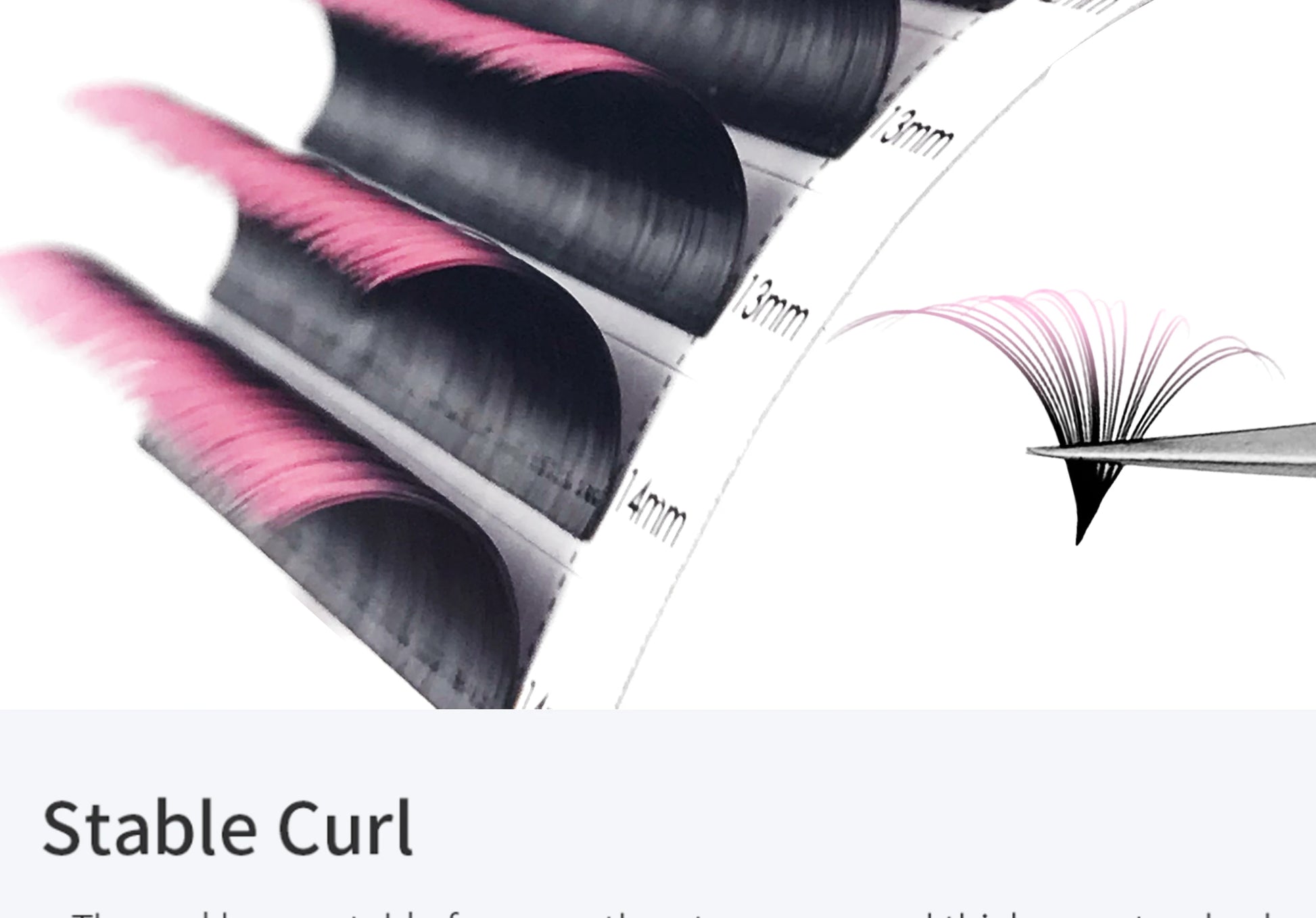 Dark Brown Easy fan Eyelash Extension Mix Mink Individual Ombre Eyelash Lashes High Quality Colorful Blooming Lashes Extension
