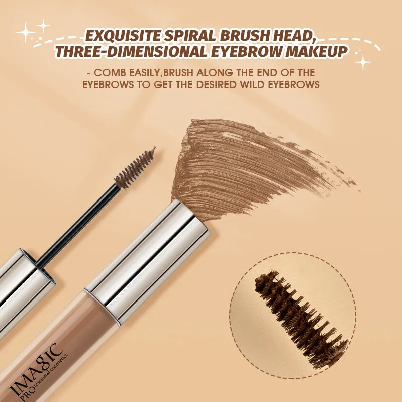 IMAGIC 6colors Durable Waterproof Eyebrow Dyeing Cream Eyebrow Shadow Makeup Beauty Tool Eyebrow Gel Enhancer Eyebrows