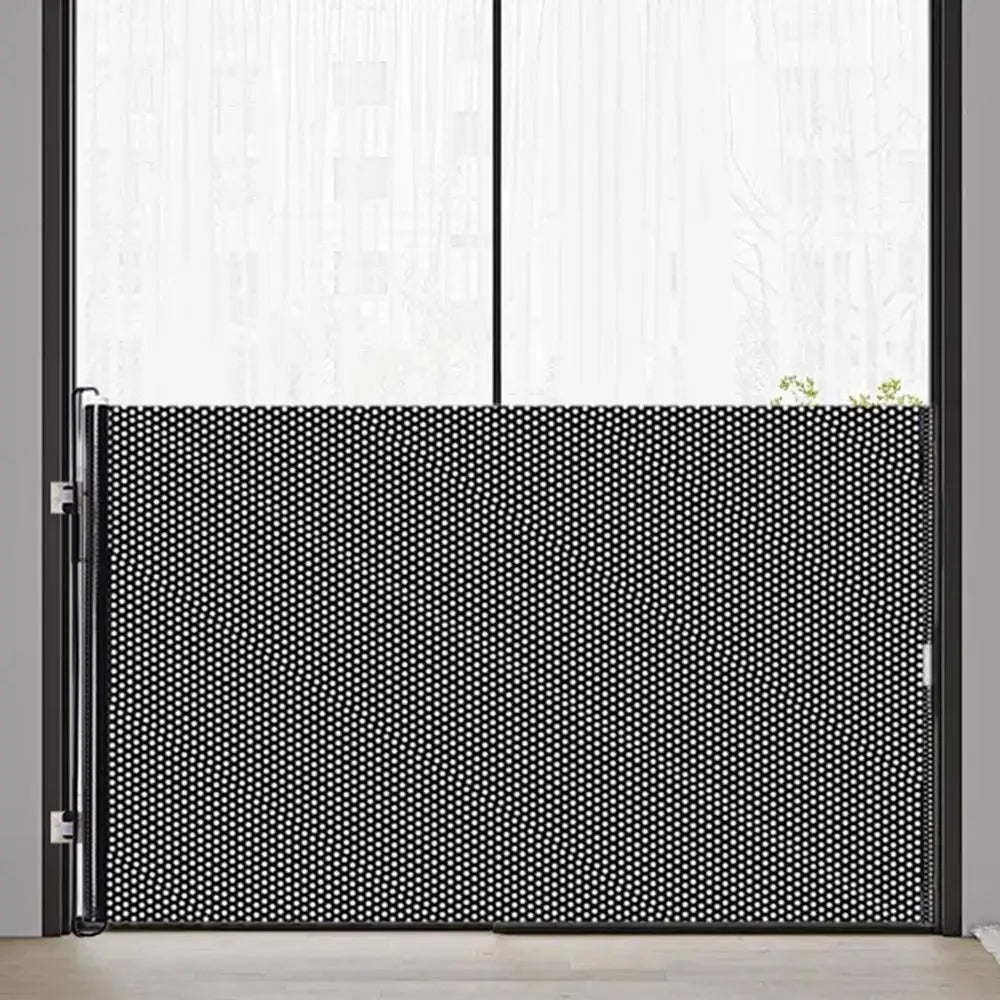 Dog Gate Retractable Pet Safety Gate Wide Pet Isolation Gate Indoor Mesh Fence for Dogs And kitten for Doorway Stairs Balcony