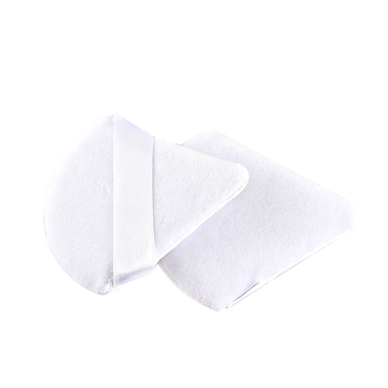 Triangle Velvet Powder Puff 1/2/3/6Pcs Face Mini Make Up Sponges Reusable Washable Cosmetic Eye Beauty Makeup Tool Accessories