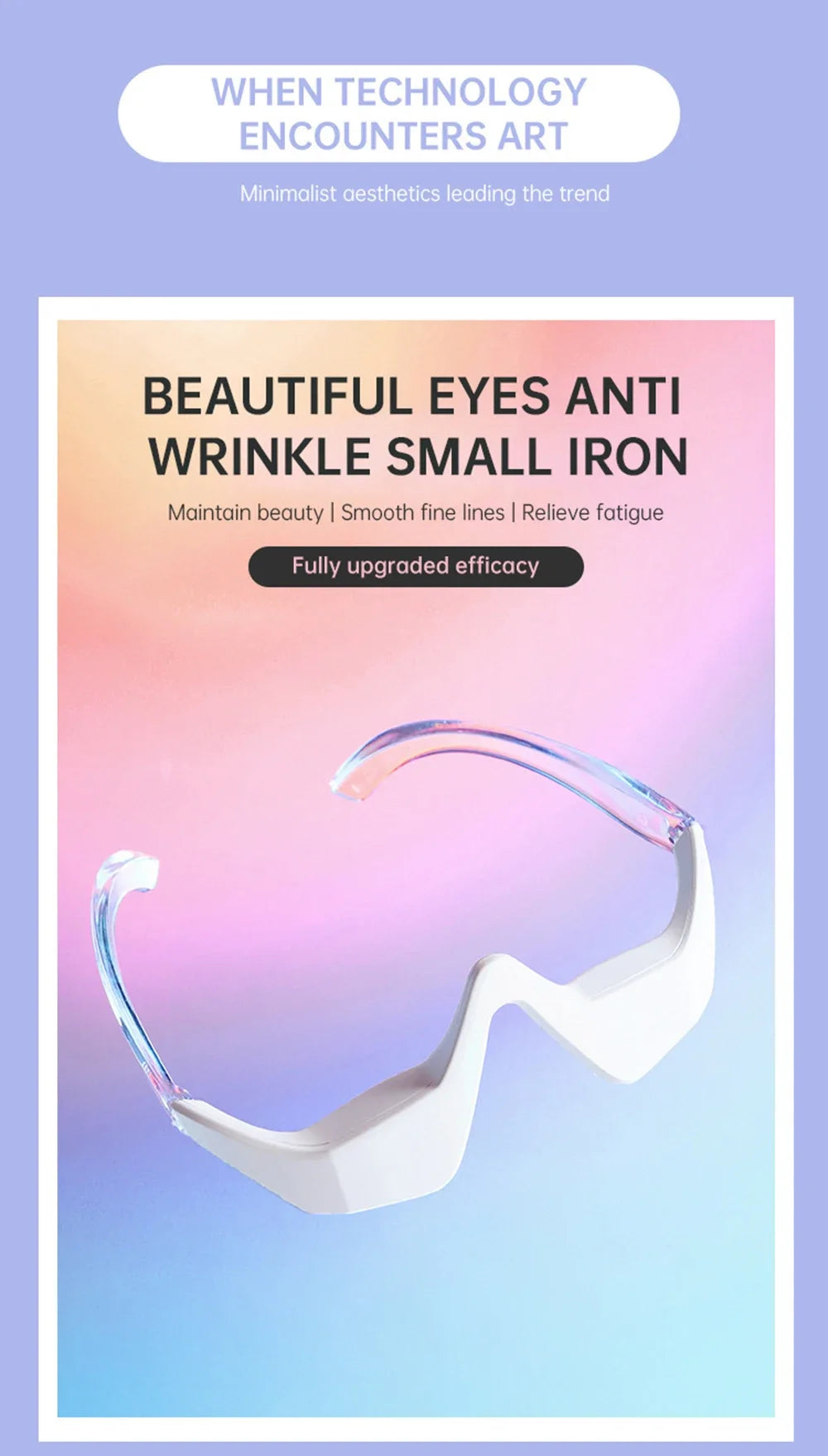Anti-Aging Eye Massager Eyes Fatigue Relief Relaxation Relieve EMS Eye Massage Dark Circles Eye Bag Removal EyeCare Beauty Tools
