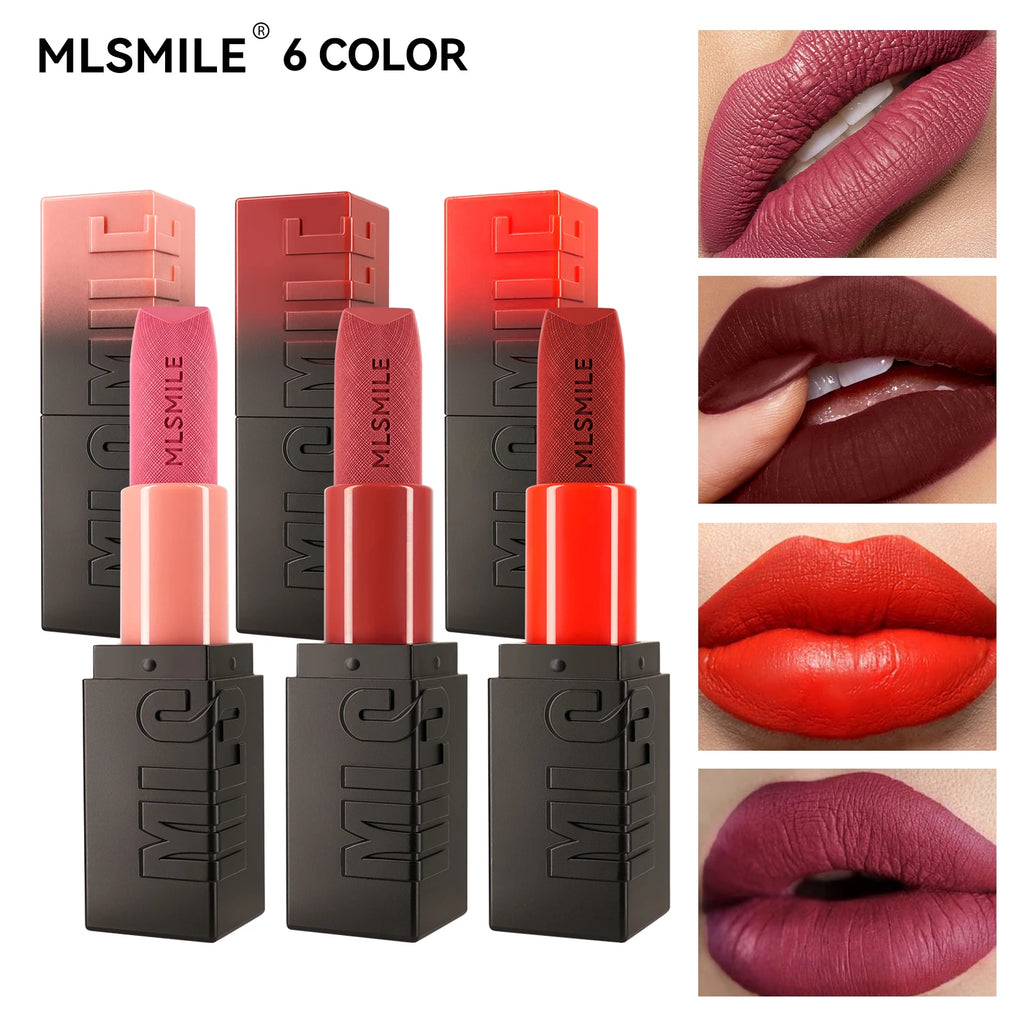 Velvety Matte Lipstick, Richly Pigmented With A Satin Finish Long-Lasting Matte Lip Gloss, Full Coverage Creamy Lipstick