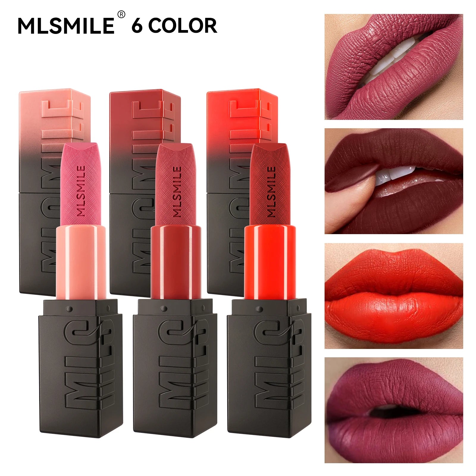 Velvety Matte Lipstick, Richly Pigmented With A Satin Finish Long-Lasting Matte Lip Gloss, Full Coverage Creamy Lipstick