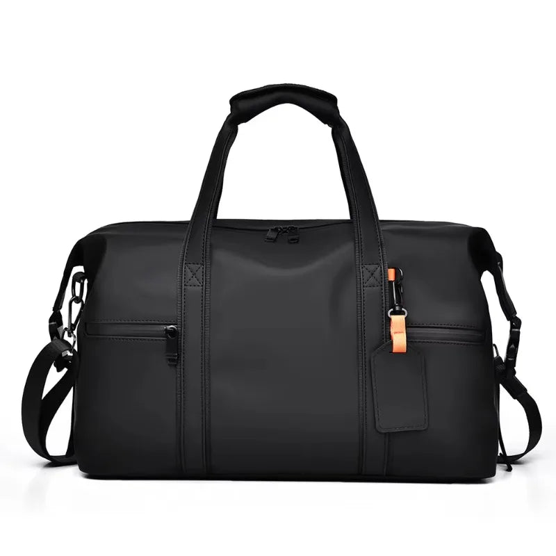 New Cross-border Large Capacity Men's Business Travel Tote for Commuting, Water-resistant Gym Bag for Sports and Fitness