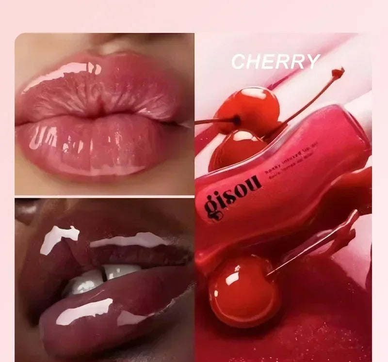 Fruit Honey Lipstick Long Lasting Moisturizing Lip Makeup Plump Lip Essence Remove Dead Skin Lip Easy To Carry Makeup Lip Oil