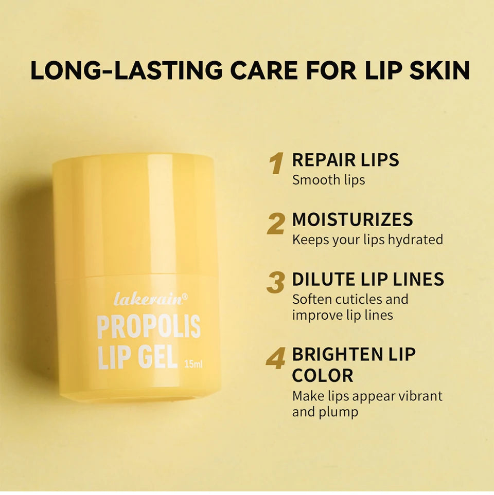 Honey Lip Hydrating Lip Balm & Mask 12hrs Long-lasting Moisture Butter Propolis Lipcerin Gentle Dispenser Exfoliation Twist Kore