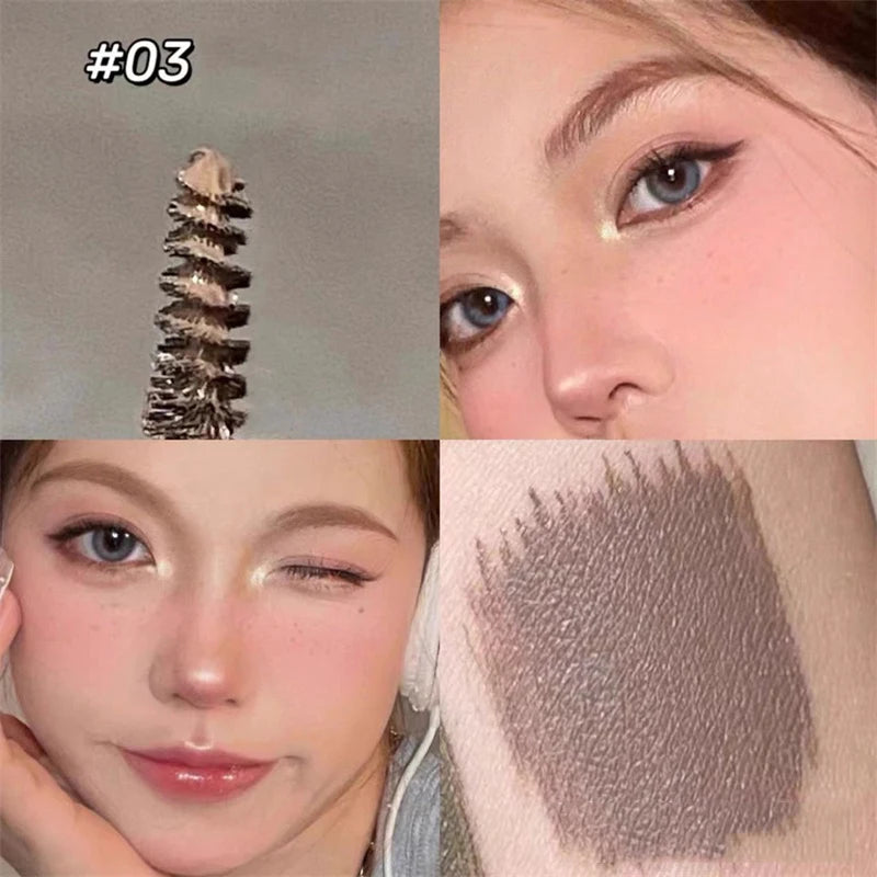 Waterproof Natural Liquid Dyeing Eyebrow Cream Lasting Eyebrows Enhance Tint Black Brown Mascara Eye Brow Gel Makeup Cosmetics