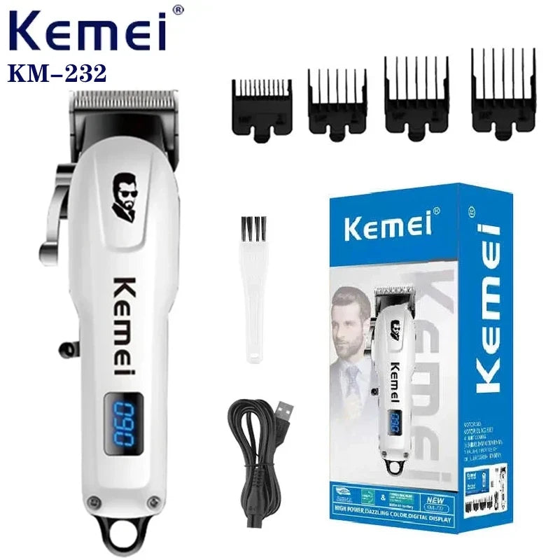 Kemei Small Hair Clipper For Men Mini Beard Hair Trimmer Professional Hair Cutting Machine Electric Haircut Rechargeable