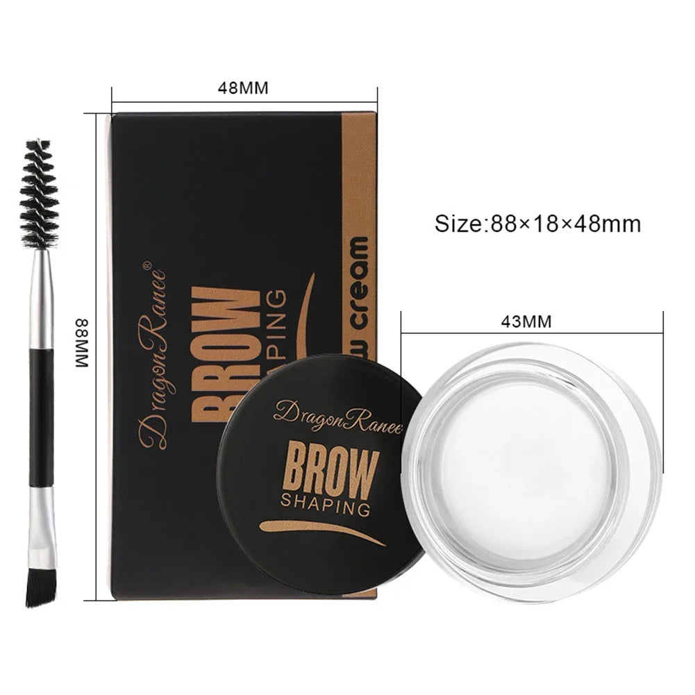 Matte Eyeliner Eyebrow Cream Gel Waterproof Long Lasting Contouring Brown Black Brow Cream Wild Eyebrows Cream Concealer