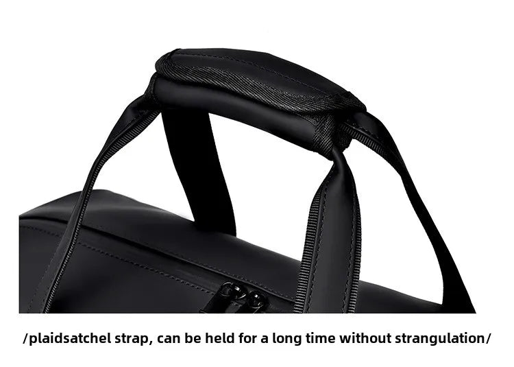New Cross-border Large Capacity Men's Business Travel Tote for Commuting, Water-resistant Gym Bag for Sports and Fitness