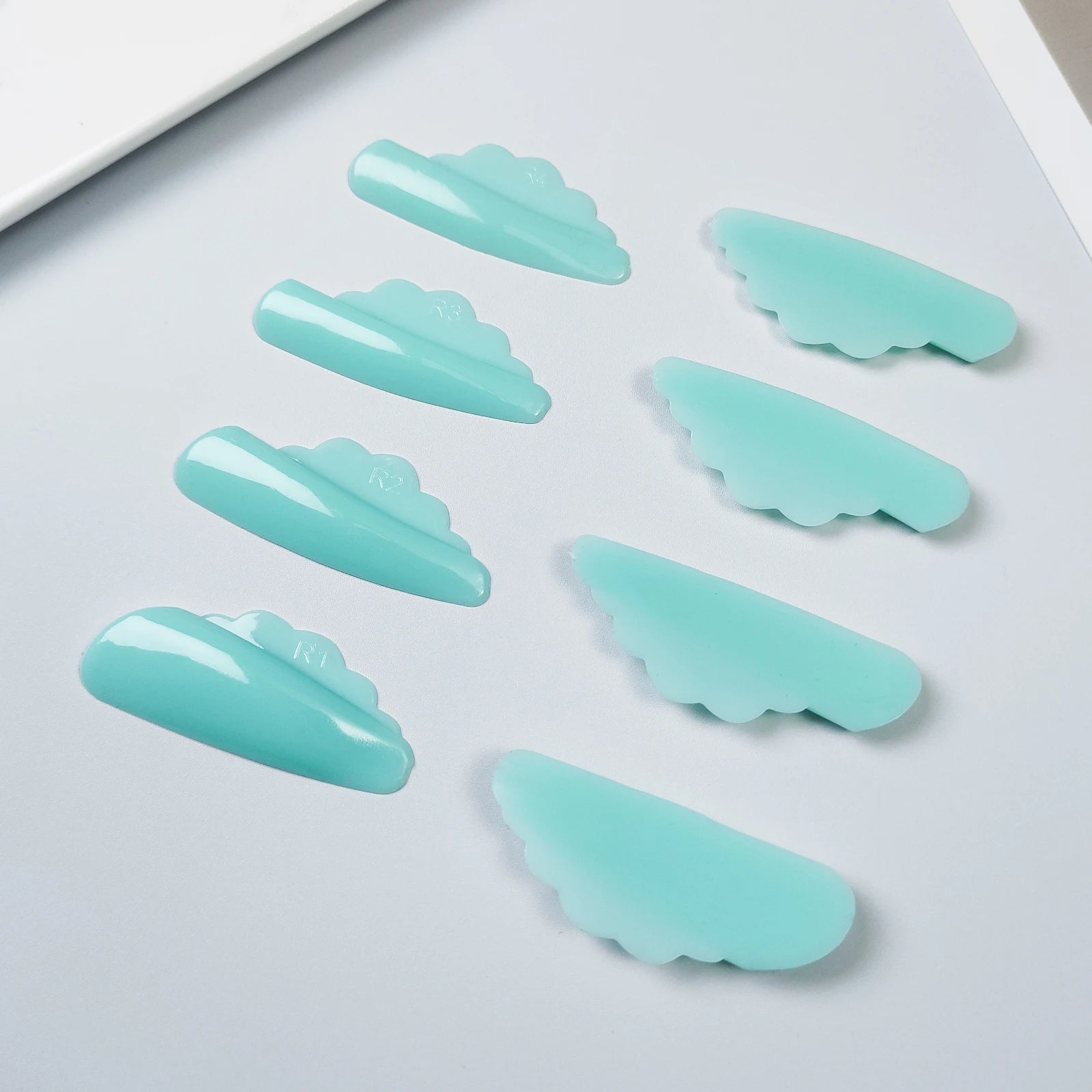 PERMANIA 4 Pairs Self-Adhesive Eyelash Lift Pads Eyelash Lifting Shields Lash Perming Pads Soft And Reusable Lash Lifting Tool