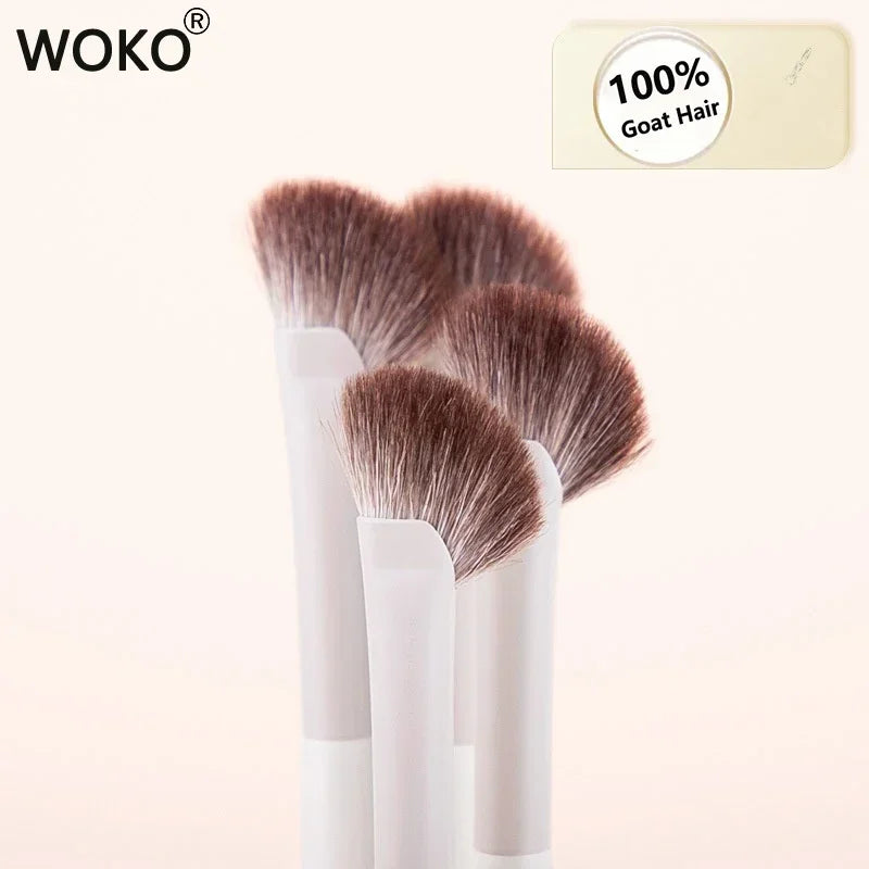 Fan Sector Nose Shadow Brush Angled Nose Alar Contour Smudge Highlighting Shadow Makeup Brushes Sickle Goat Hair Make up Brush