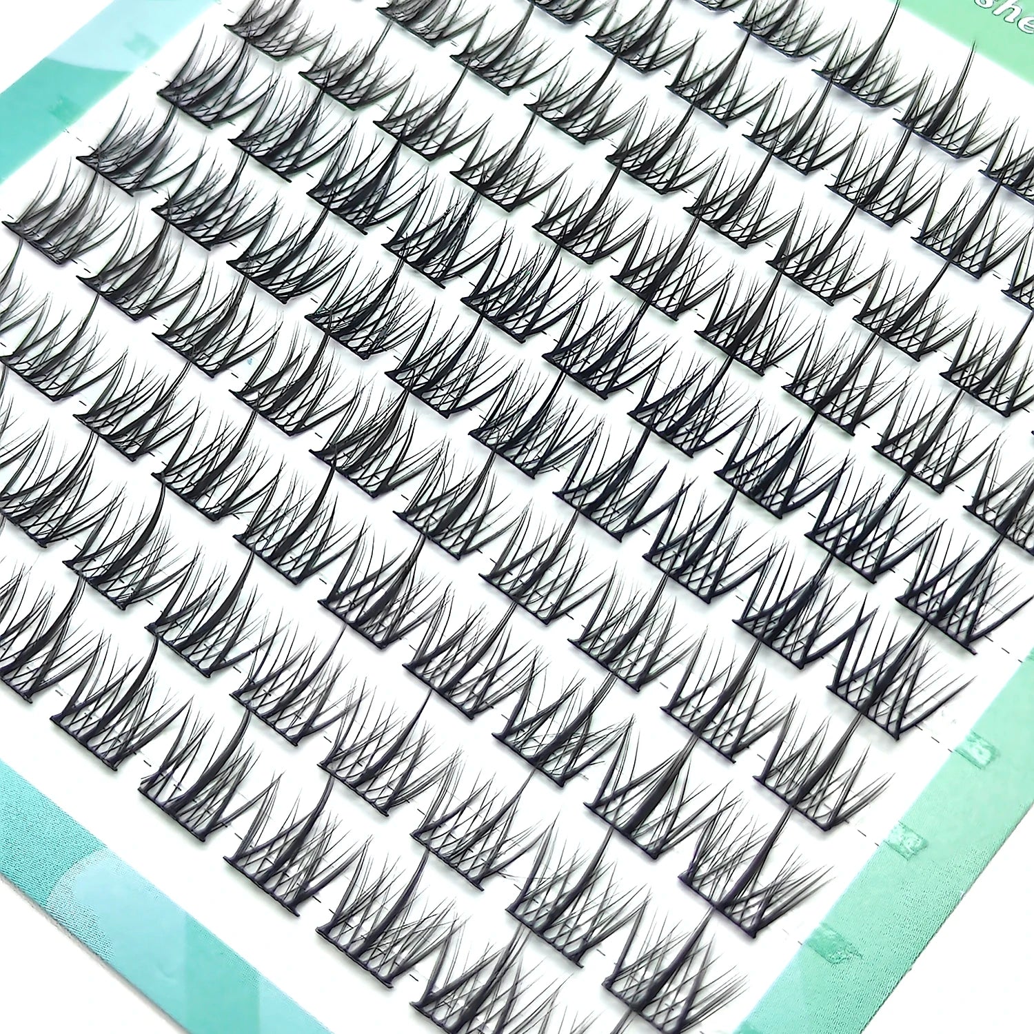 3DFluffy Single Cluster False Lashes Premade Volume Fans Individual Eyelash Segmented Natural Fake Lash For Eye Extension Makeup