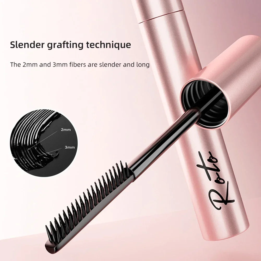 Black Mascara Eyelashes Mascara Silky Eyelashes Lengthening Eyelashes Makeup Waterproof Mascara Volume Eye Cosmetics