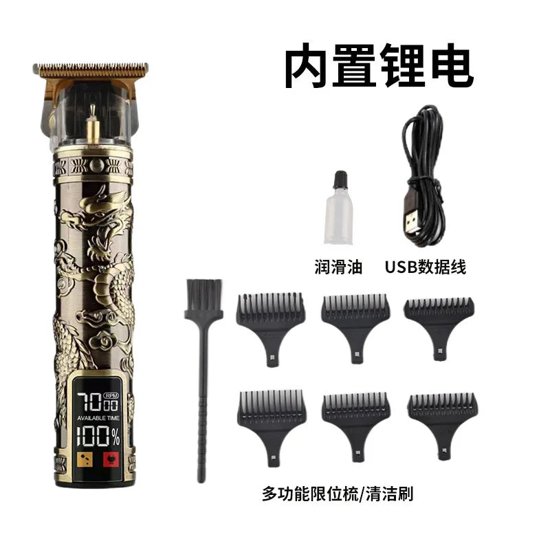 Hair Clipper For Hair Cutting, Rechargeable Beard Shaver, Professional Electric Hair Clipper For Men Hairdresser