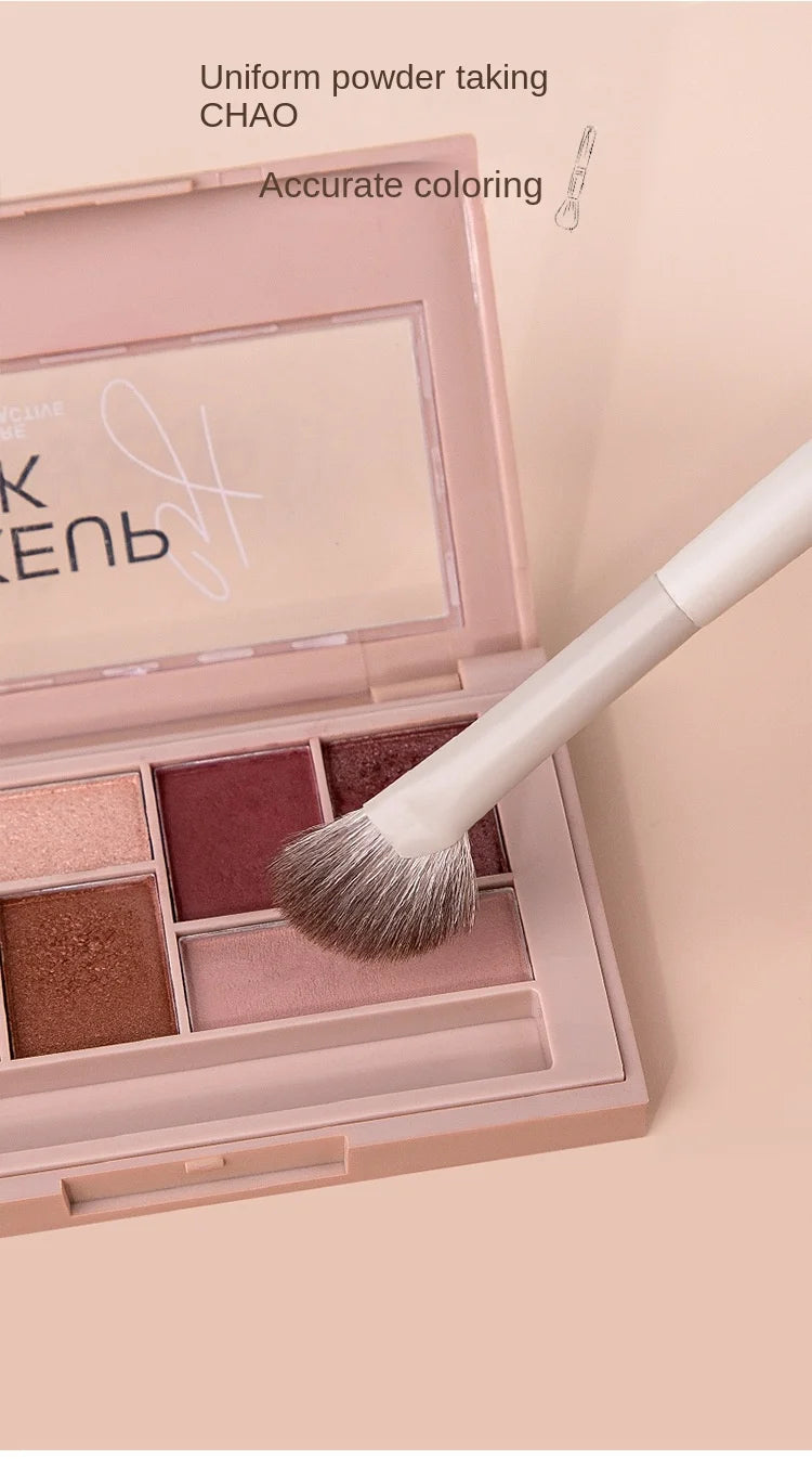 Fan Sector Nose Shadow Brush Angled Nose Alar Contour Smudge Highlighting Shadow Makeup Brushes Sickle Goat Hair Make up Brush