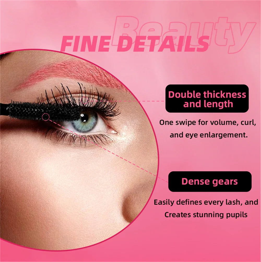 Eyelashes Lengthening Mascara Waterproof Long Lasting Silky Lash Black Eyelashes Extension Make Up Beauty Eye Korean Cosmetic
