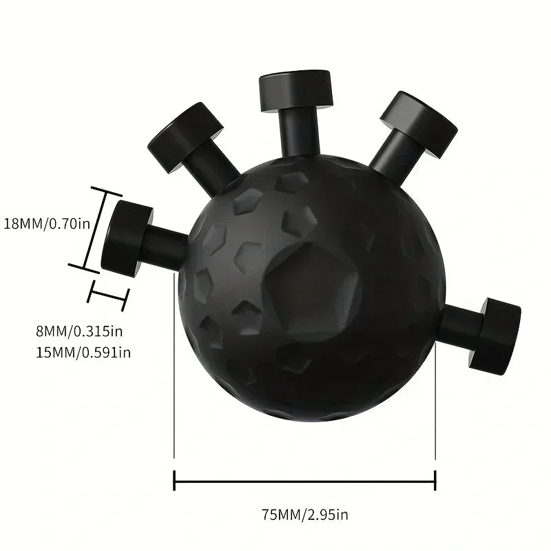1-4pcs Eagle Claw Finger Strength Training Ball Hand Training Grip Power Workout Decompression Finger Press Fitness Equipment