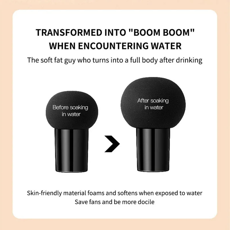 Mushroom Head Air Cushion CC Cream Foundation Concealer Oil-control BB Cream Whitening Face Base Makeup Cosmetics Moisturizing