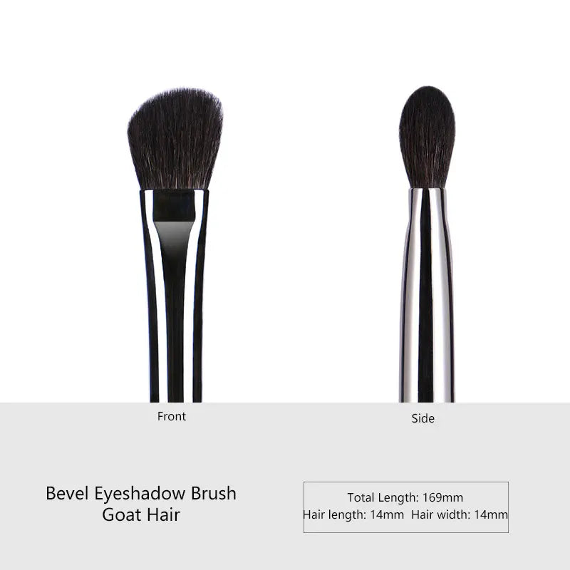1pc High end Animal Hair Detail Eyeshadow Makeup brushes Highlight Make up brushes Eye Shadow Conceal Ebony Handle pencil beauty