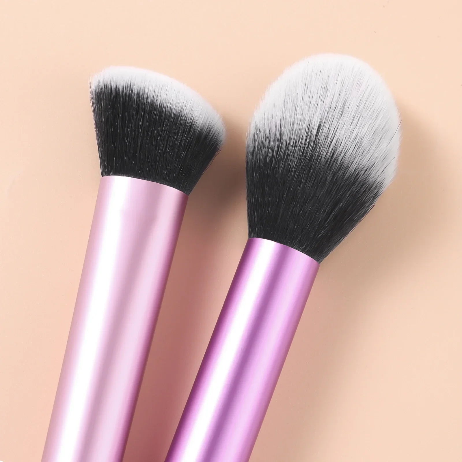 8pcs Plastic Daily Portable Multifunctional Makeup Brush For Making Up Supply 8pcs Makeup Brush Sets