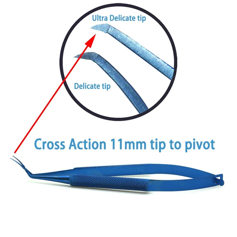 Capsulorhexis Forceps  Utrata Forceps 2.2mm Incision Inamura  Giannetti Corydon O'Gawa Nevyas Lehner High Quality Type  Hi Eye