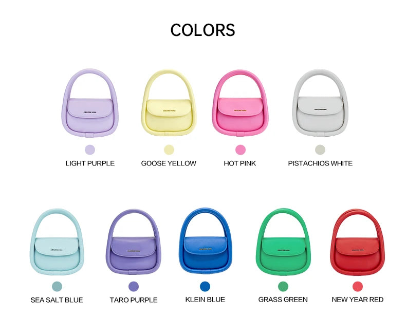 Amazing Song Soft Bag Medium Size Soft Bag Family Lipstick Bag Messenger leather cute bag