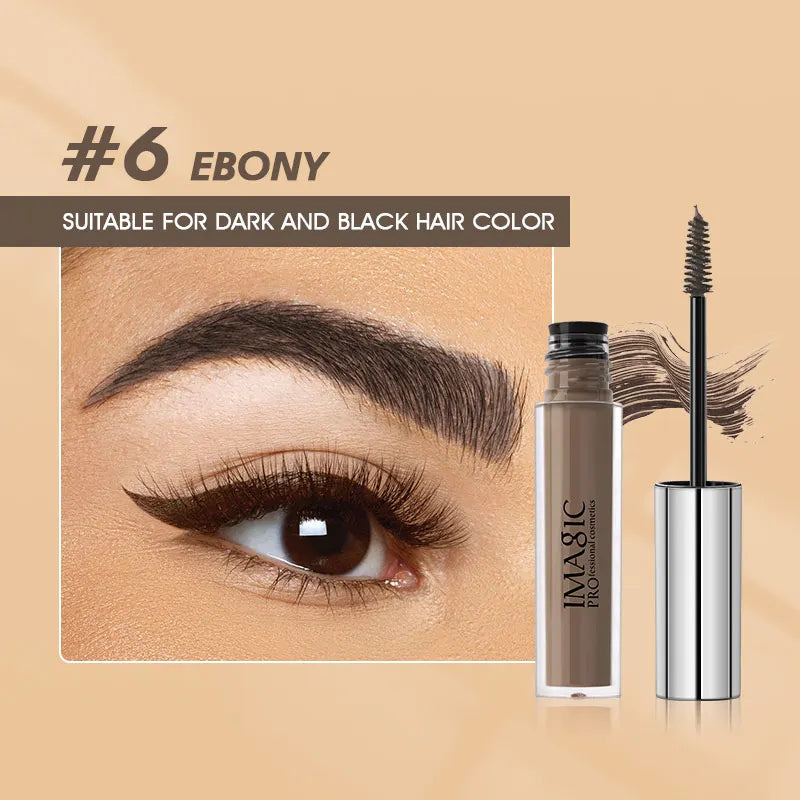IMAGIC 6colors Durable Waterproof Eyebrow Dyeing Cream Eyebrow Shadow Makeup Beauty Tool Eyebrow Gel Enhancer Eyebrows