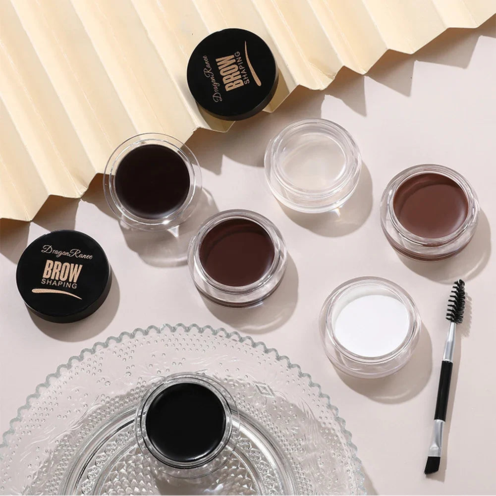 Matte Eyeliner Eyebrow Cream Gel Waterproof Long Lasting Contouring Brown Black Brow Cream Wild Eyebrows Cream Concealer