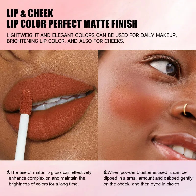 Single Green Lip Gloss, Lipstick, Green, High Color Rendering, Charming Lip Gloss, Lip Cosmetics Lipgloss