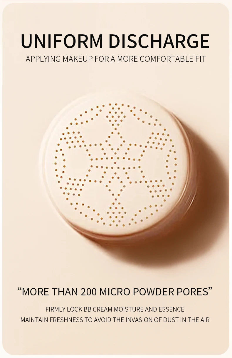 BB Cream Mushroom Head Air Cushion Powder Puff Moisturizing Brightening Foundation Concealer CC Cream Base Makeup Cosmetics