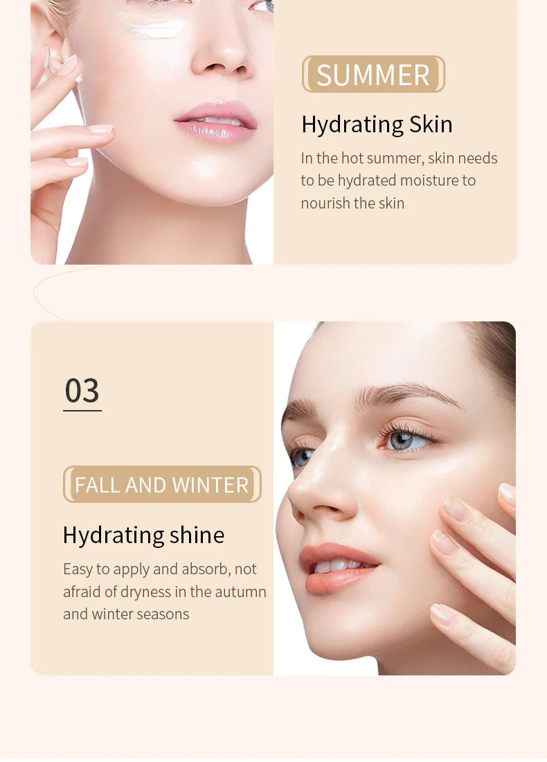 Rice Puree Face Cream Moisturizing Hydrating Whitening Face Cream Original Korean Face Beauty Skincare