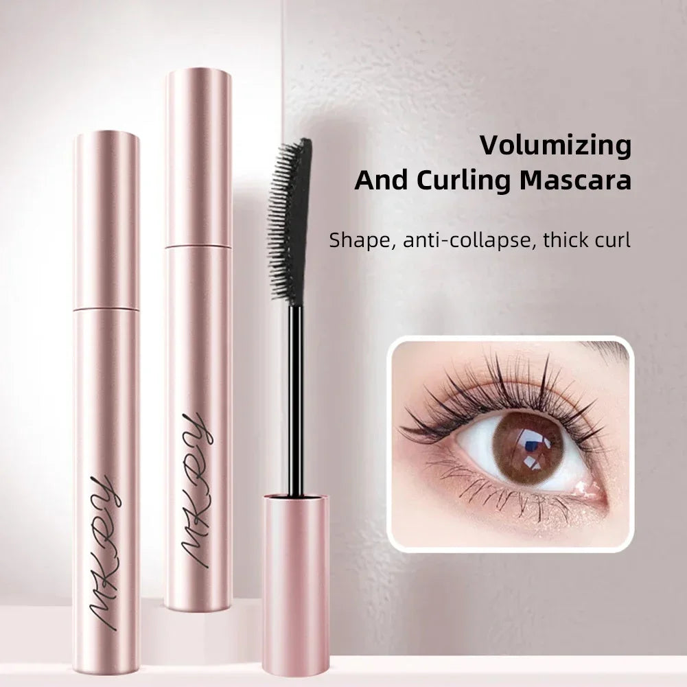 Black Mascara Eyelashes Mascara Silky Eyelashes Lengthening Eyelashes Makeup Waterproof Mascara Volume Eye Cosmetics