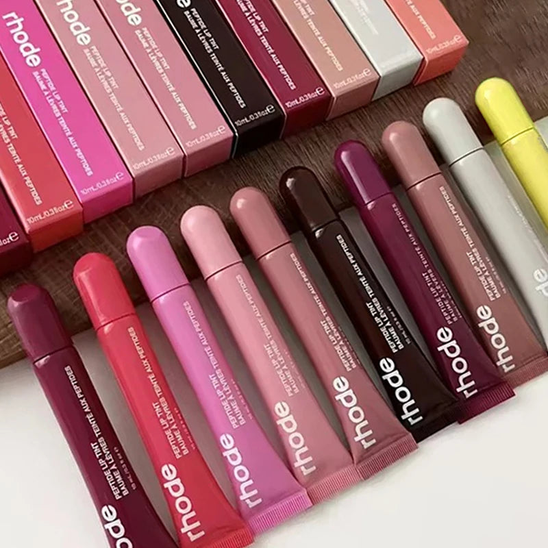 Popular Fashion Lip Gloss Rich And Moisturizing Essence Lip Gloss Long Lasting Nourishing Care Product Portable Ribbon Lipstick