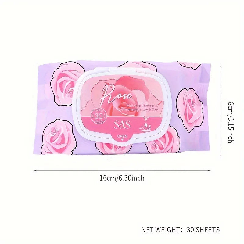 5/10pcs Makeup Remover Deep Cleaning without Residue Make up Wipes Nourishing Plant Extracts Easy Remover Eyes Lips Makeup