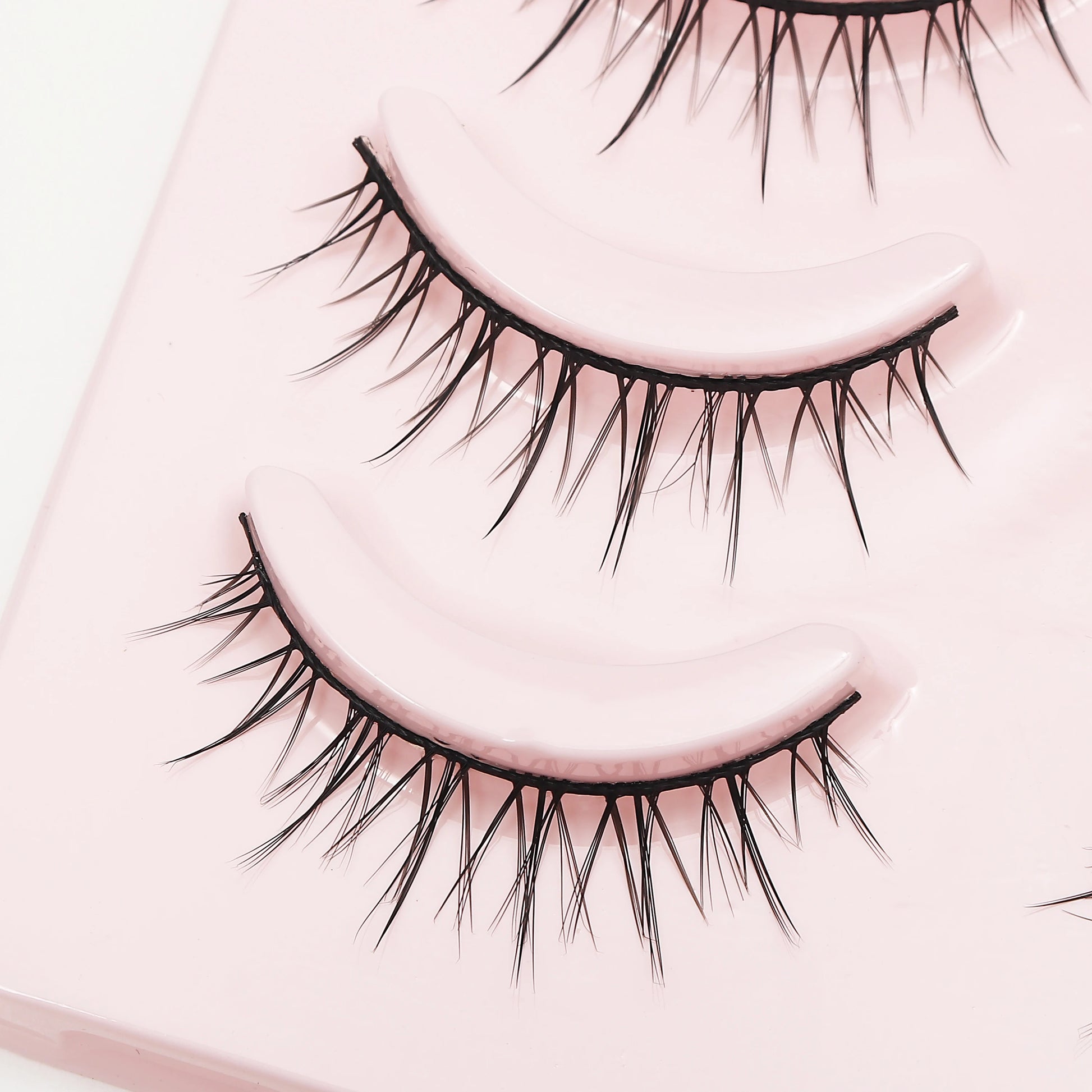New 5 Pairs Manga Lashe Soft Natural Eyelashes Thick False Eyelashes Demon Eyelashes Daily Dating Makeup Eyelashes Lashes Wispy